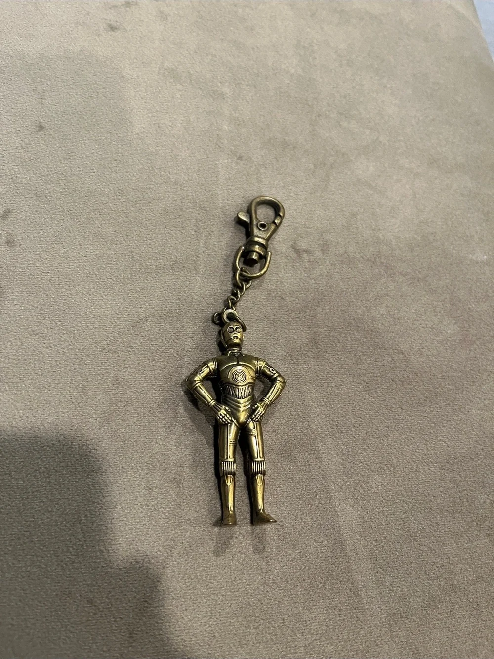 Vintage Luke Skywalker / C-3PO 1995/1996 LFL die cast Key Chain